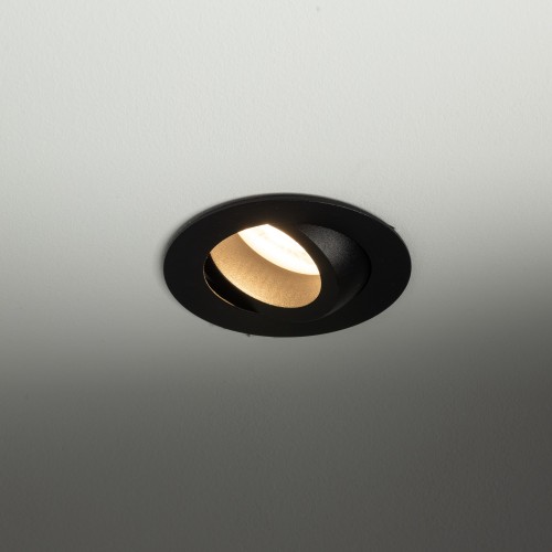 AURA BLACK GU10 10571 TK Lighting Czarny Transparentny