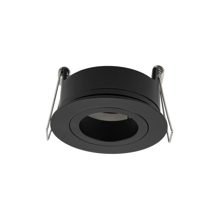 AURA BLACK GU10 10571 TK Lighting Czarny Transparentny