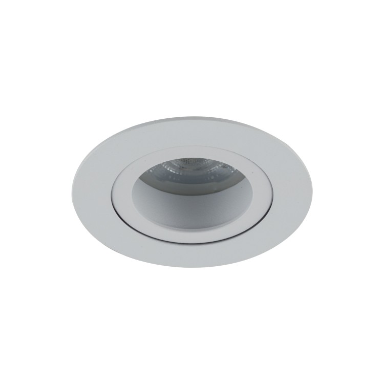 AURA WHITE GU10 10572 TK Lighting Biały Transparentny