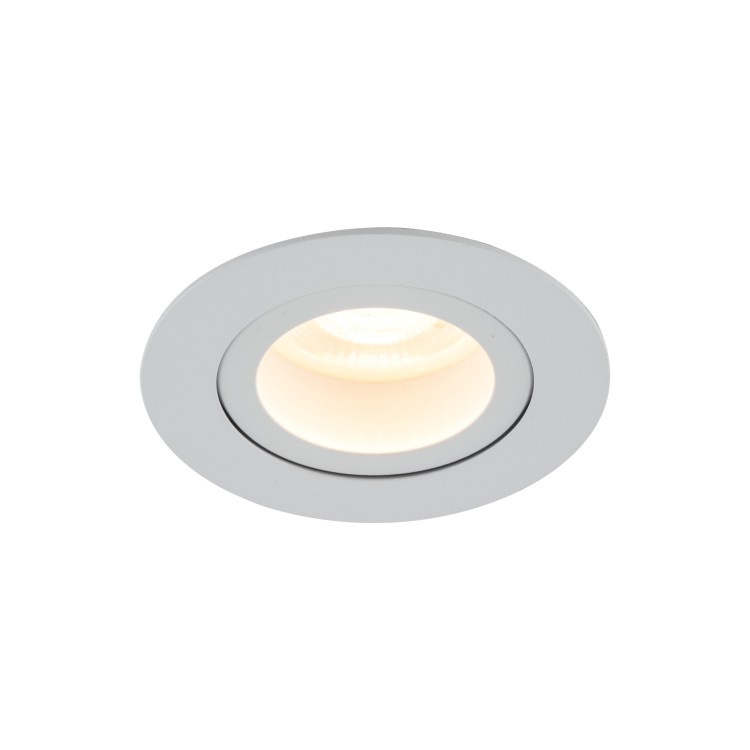 AURA WHITE GU10 10572 TK Lighting Biały Transparentny