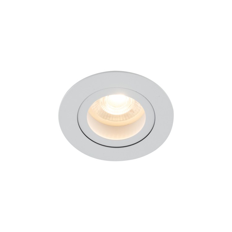 AURA WHITE GU10 10572 TK Lighting Biały Transparentny