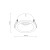 OPTI WHITE GU10 10578 TK Lighting Biały Transparentny