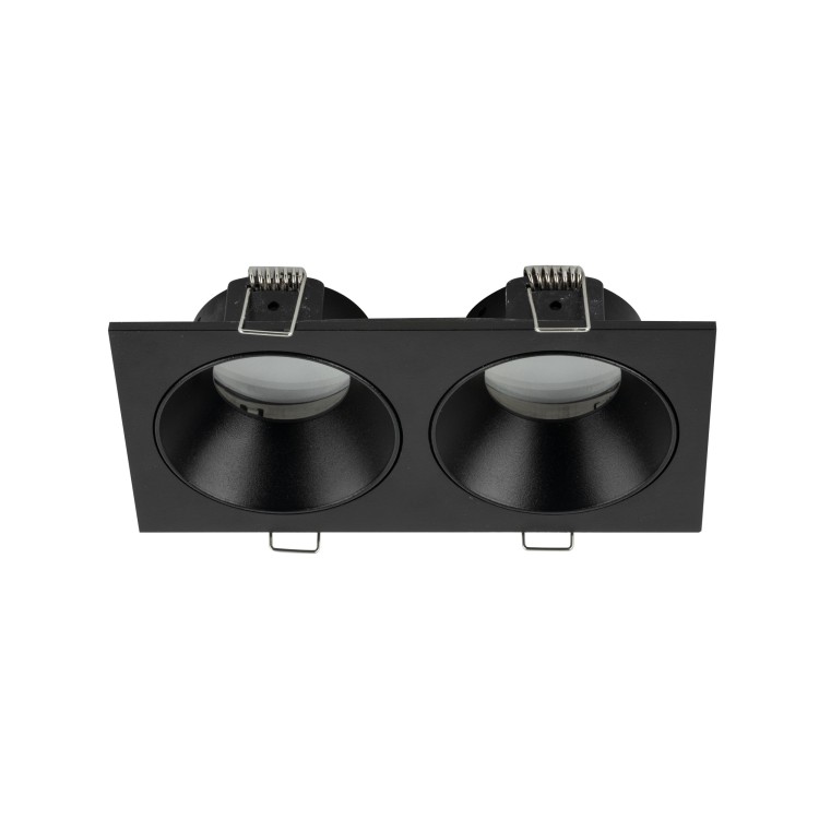 PRISMA DUO BLACK 2 XGU10 10579 TK Lighting Czarny Transparentny
