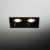 PRISMA DUO BLACK 2 XGU10 10579 TK Lighting Czarny Transparentny