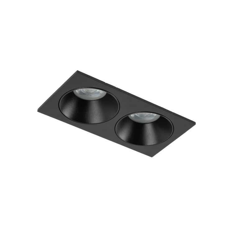 PRISMA DUO BLACK 2 XGU10 10579 TK Lighting Czarny Transparentny