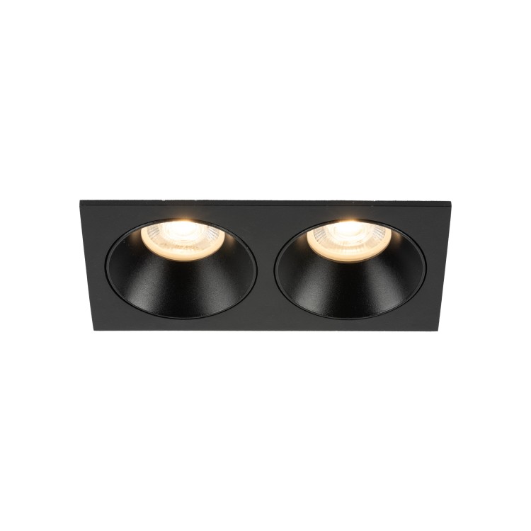 PRISMA DUO BLACK 2 XGU10 10579 TK Lighting Czarny Transparentny