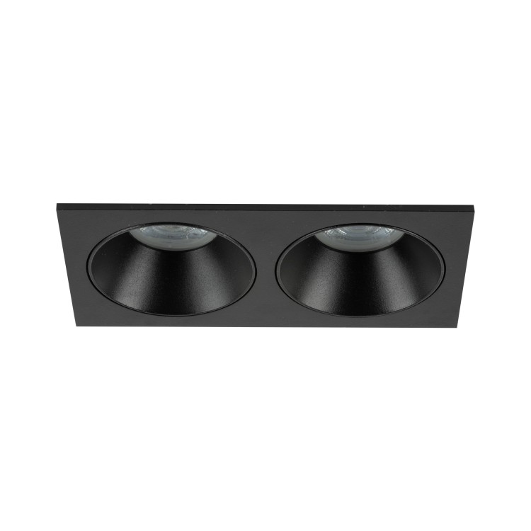 PRISMA DUO BLACK 2 XGU10 10579 TK Lighting Czarny Transparentny