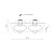 PRISMA DUO BLACK 2 XGU10 10579 TK Lighting Czarny Transparentny