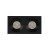 PRISMA DUO BLACK 2 XGU10 10579 TK Lighting Czarny Transparentny