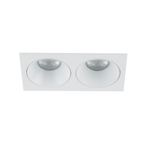 PRISMA DUO WHITE 2 XGU10 10580 TK Lighting Biały Transparentny