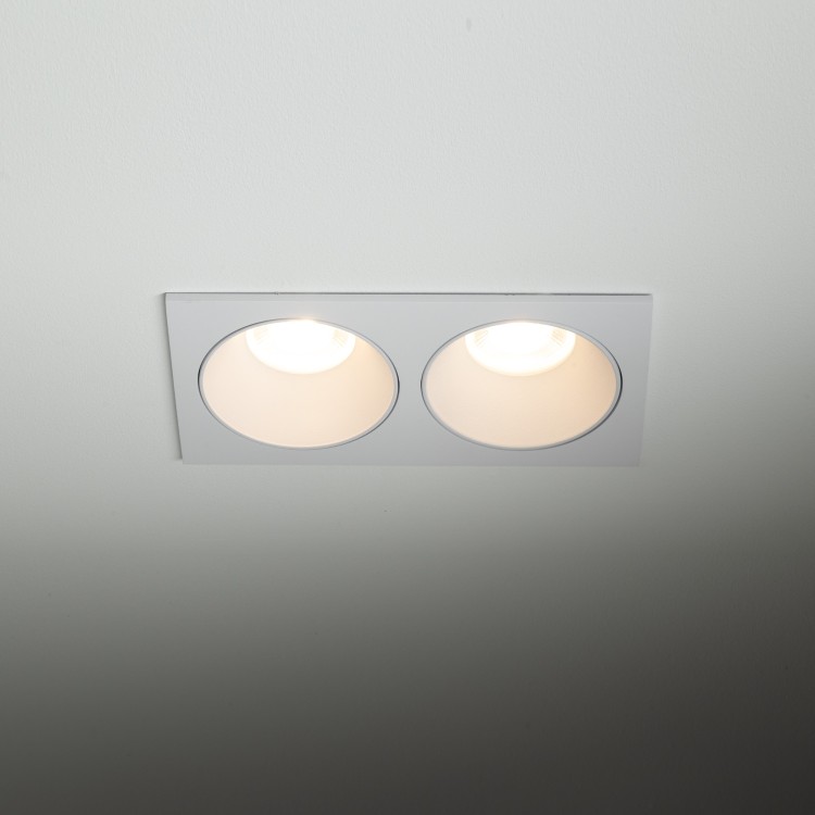 PRISMA DUO WHITE 2 XGU10 10580 TK Lighting Biały Transparentny