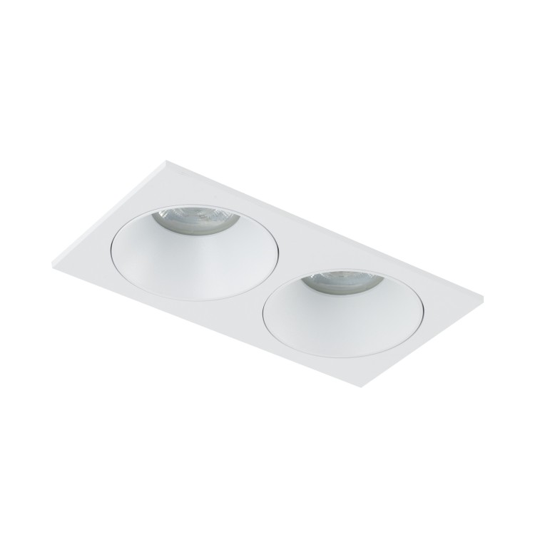 PRISMA DUO WHITE 2 XGU10 10580 TK Lighting Biały Transparentny