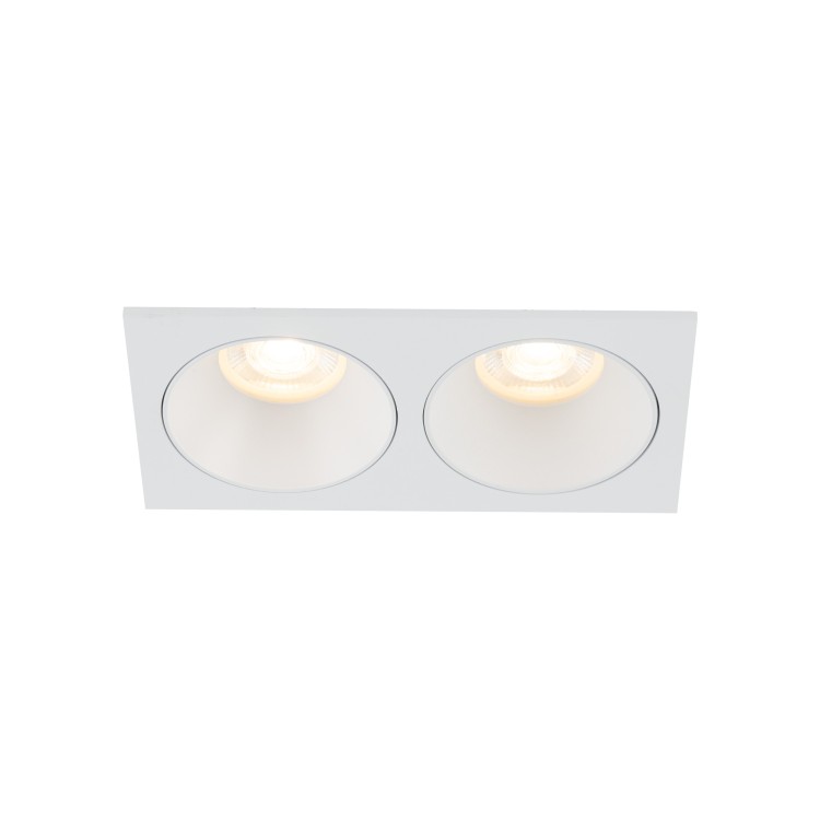 PRISMA DUO WHITE 2 XGU10 10580 TK Lighting Biały Transparentny