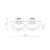 PRISMA DUO WHITE 2 XGU10 10580 TK Lighting Biały Transparentny