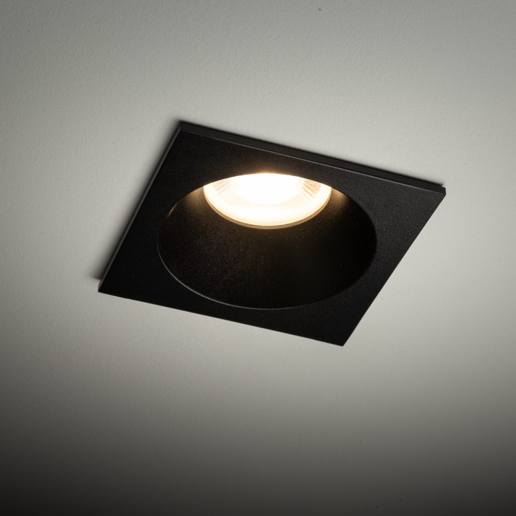 PRISMA BLACK GU10 10581 TK Lighting Czarny Transparentny