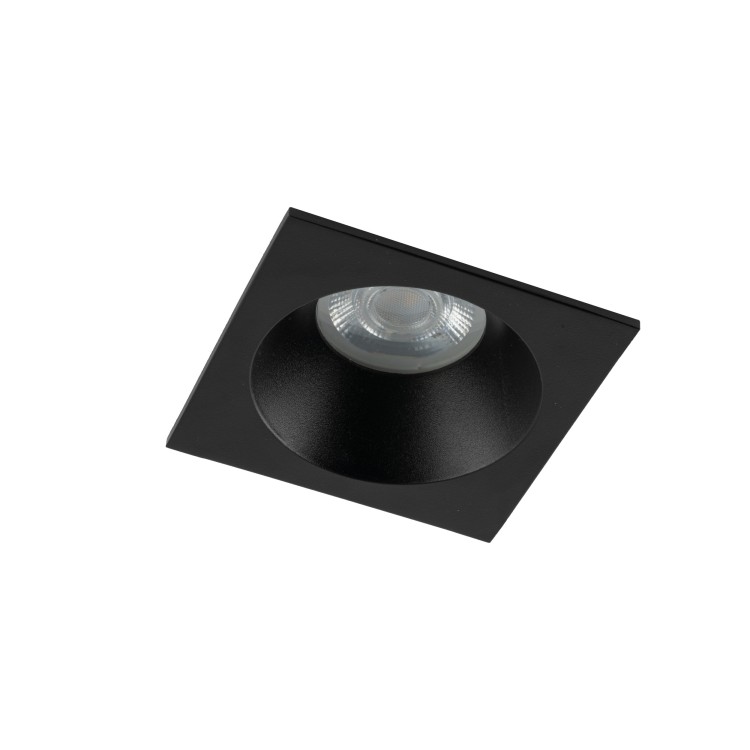 PRISMA BLACK GU10 10581 TK Lighting Czarny Transparentny
