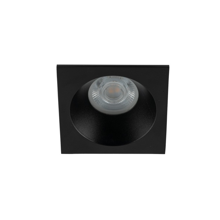 PRISMA BLACK GU10 10581 TK Lighting Czarny Transparentny