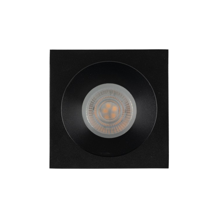 PRISMA BLACK GU10 10581 TK Lighting Czarny Transparentny