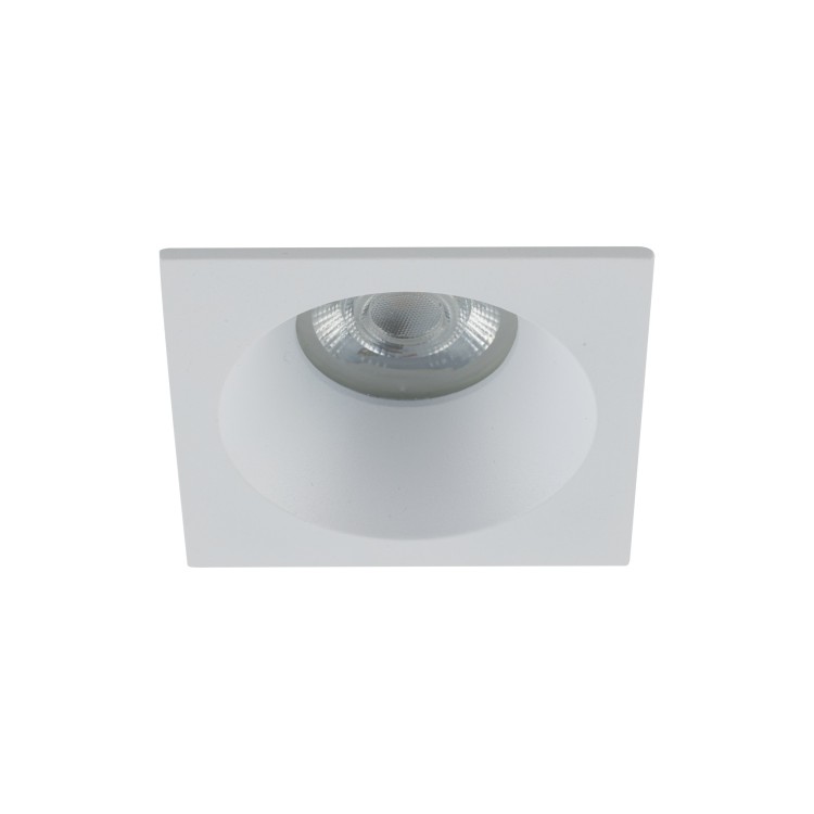 PRISMA WHITE GU10 10582 TK Lighting Biały Transparentny