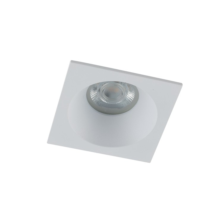 PRISMA WHITE GU10 10582 TK Lighting Biały Transparentny