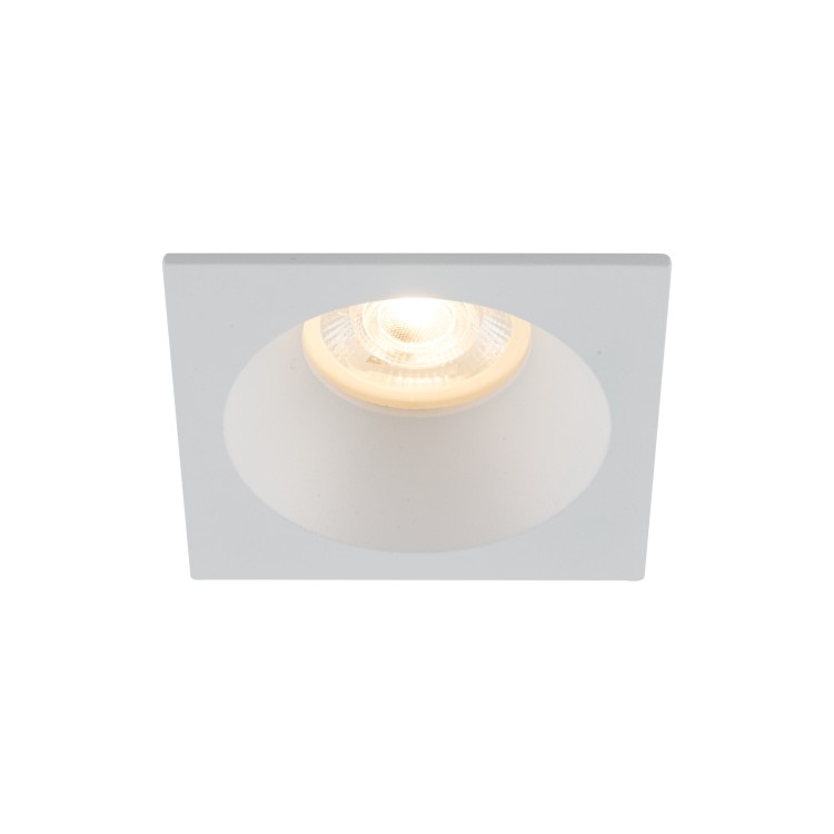 PRISMA WHITE GU10 10582 TK Lighting Biały Transparentny