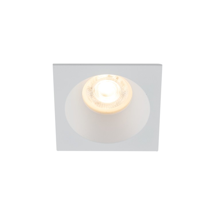 PRISMA WHITE GU10 10582 TK Lighting Biały Transparentny