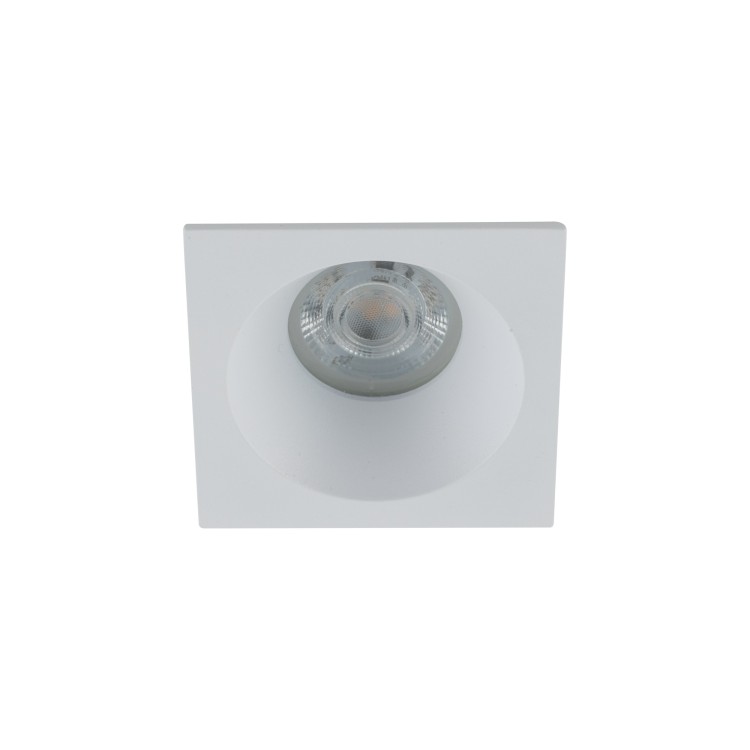 PRISMA WHITE GU10 10582 TK Lighting Biały Transparentny