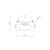 PRISMA WHITE GU10 10582 TK Lighting Biały Transparentny