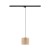 TRACER JUTA 200 1XE27 10676 TK Lighting Czarny Brązowy