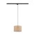 TRACER JUTA 300 1XE27 10672 TK Lighting Czarny Brązowy