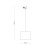 TRACER BLACK 380 1XE27 10669 TK Lighting Czarny Czarny
