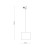 TRACER BLACK 300 1XE27 10673 TK Lighting Czarny Czarny