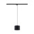 TRACER BLACK 200 1XE27 10677 TK Lighting Czarny Czarny