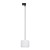 TRACER WHITE 200 1XE27 10679 TK Lighting Czarny Biały