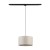 TRACER LINEN 380 Trójobwodowy 1XE27 10690 TK Lighting Czarny