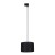 TRACER BLACK 300 Trójobwodowy 1XE27 10693 TK Lighting Czarny Czarny