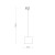 TRACER JUTA 200 Trójobwodowy 1XE27 10696 TK Lighting Czarny Brązowy