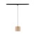 TRACER JUTA 200 Trójobwodowy 1XE27 10696 TK Lighting Czarny Brązowy