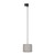 TRACER LINEN 200 Trójobwodowy 1XE27 10698 TK Lighting Czarny Brązowy