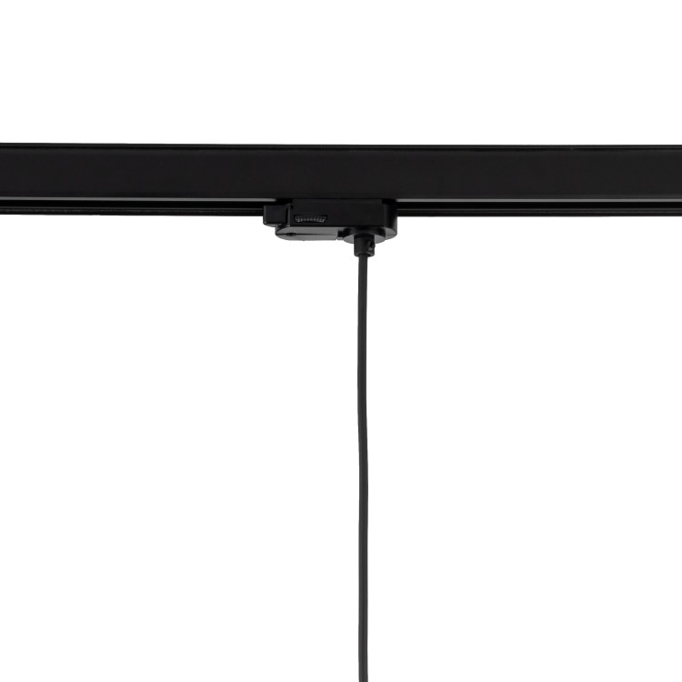 TRACER LINEN 200 Trójobwodowy 1XE27 10698 TK Lighting Czarny Brązowy