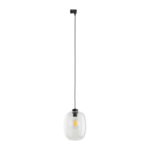 TRACER ELIO TRANSPARENT 1XE27 10662 TK Lighting Czarny Transparentny