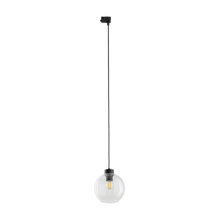 TRACER CUBUS TRANSPARENT Trójobwodowy 1XE27 10685 TK Lighting Czarny