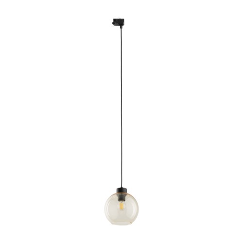 TRACER CUBUS BURSZTYN Trójobwodowy 1XE27 10687 TK Lighting Czarny Bursztynowy