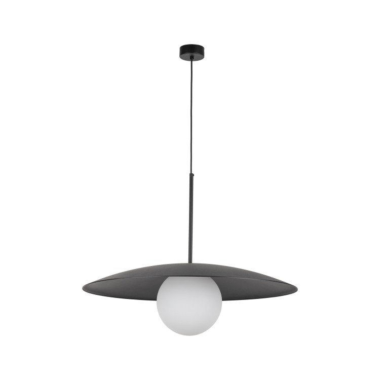 SLATE BLACK GLASS 10637 TK Lighting Czarny Biały