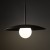 SLATE BLACK GLASS 10637 TK Lighting Czarny Biały