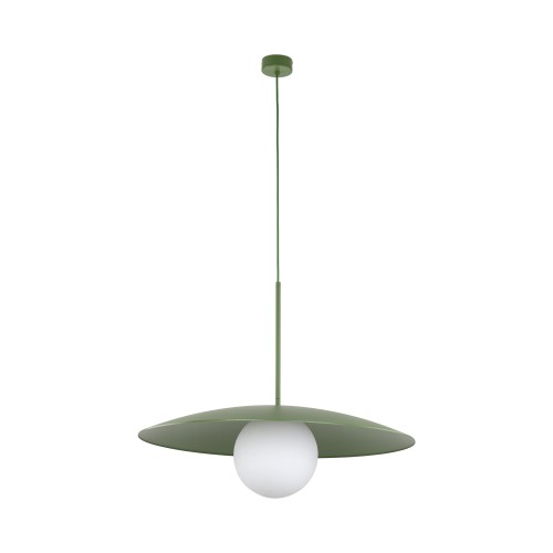 SLATE PEAPOD GLASS 10909 TK Lighting Zielony Biały