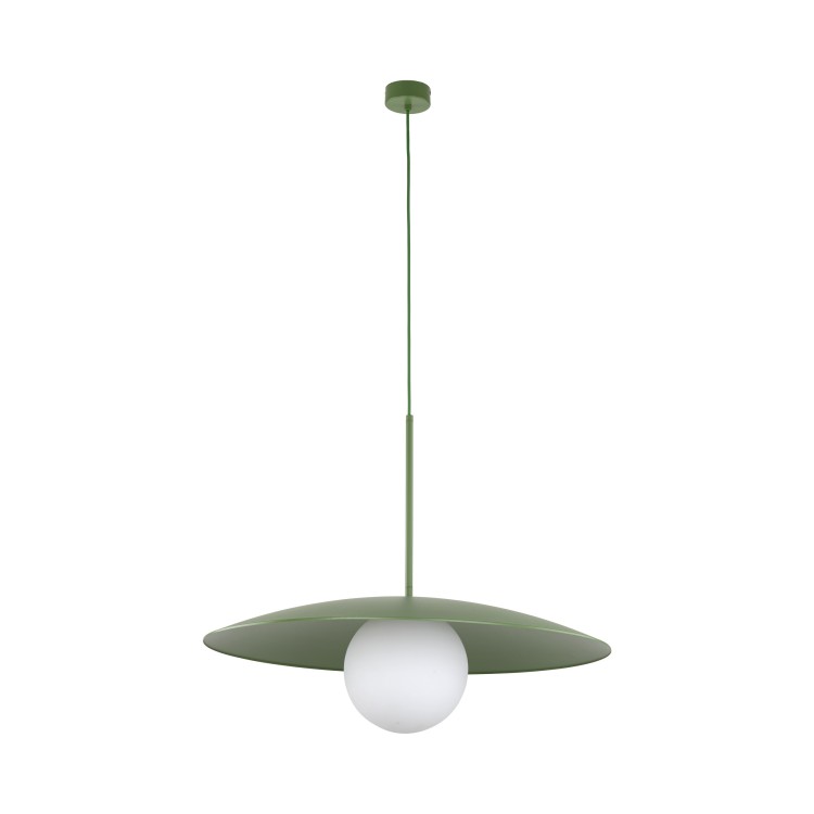 SLATE PEAPOD GLASS 10909 TK Lighting Zielony Biały