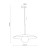 SLATE PEAPOD GLASS 10909 TK Lighting Zielony Biały