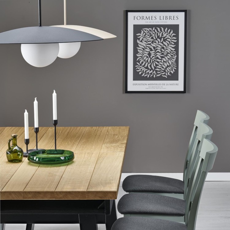 SLATE SABIA GLASS 10910 TK Lighting  Biały
