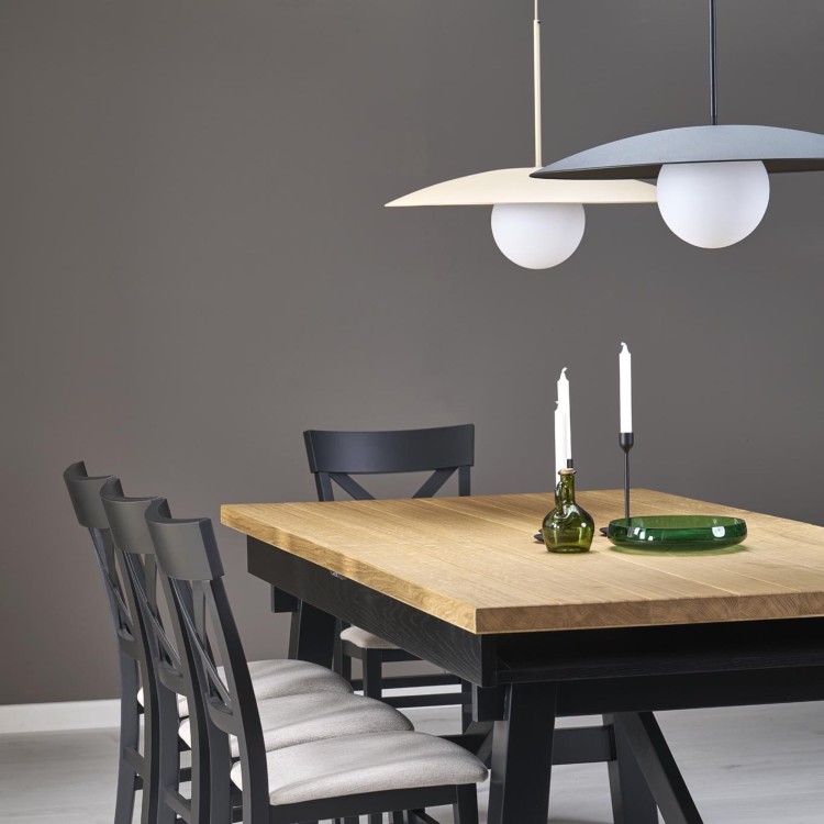 SLATE SABIA GLASS 10910 TK Lighting  Biały